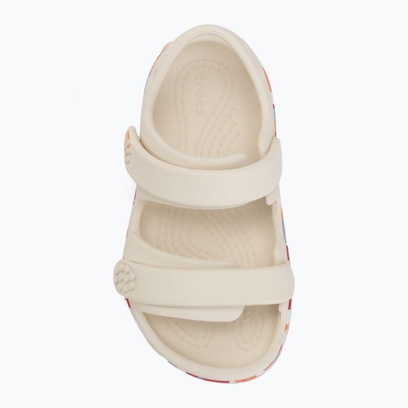 Vaikiškos basutės Crocs Crocband Cruiser Glow Confetti Band summit white/guava 5