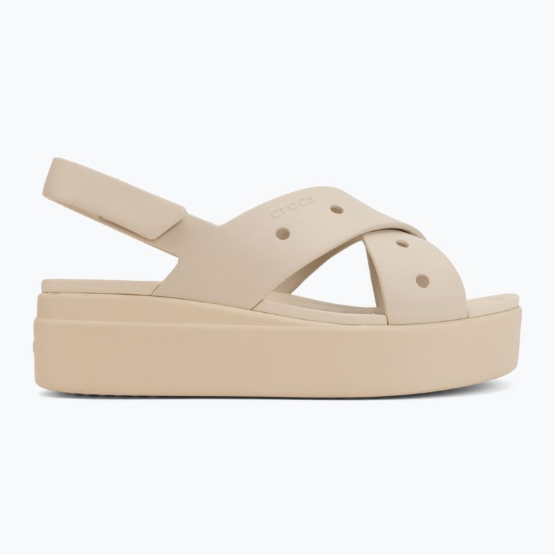 Moteriški sandalai Crocs Broklyn 4U Cross Strap frappe 2