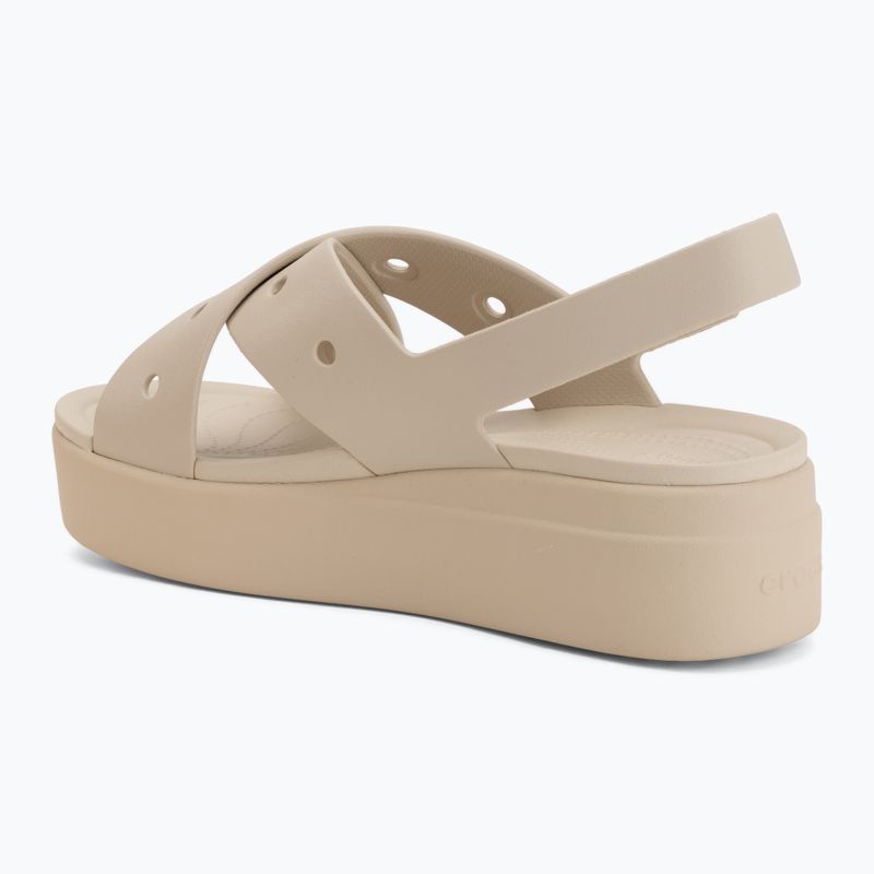 Moteriški sandalai Crocs Broklyn 4U Cross Strap frappe 3