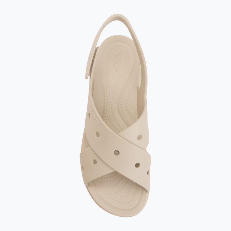 Moteriški sandalai Crocs Broklyn 4U Cross Strap frappe 5