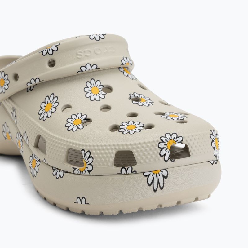 Moteriškos šlepetės Crocs Classic Platform Floral meteor 8