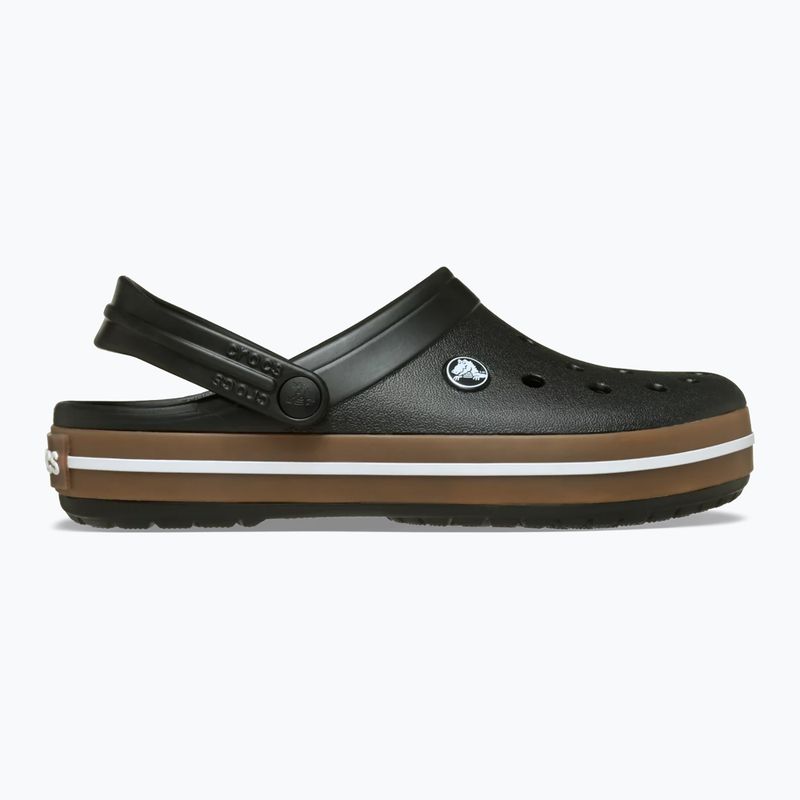 Šlepetės Crocs Crocband Gum black 2