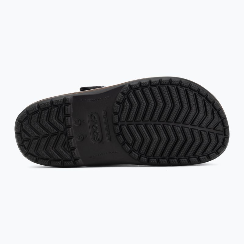 Šlepetės Crocs Crocband Gum black 5
