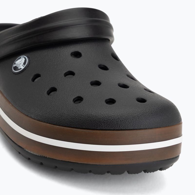Šlepetės Crocs Crocband Gum black 8