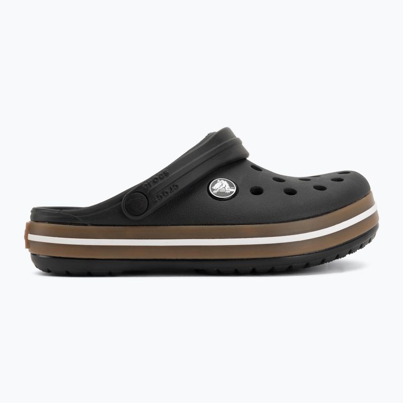 Vaikiškos šlepetės Crocs Crocband Gum black 3