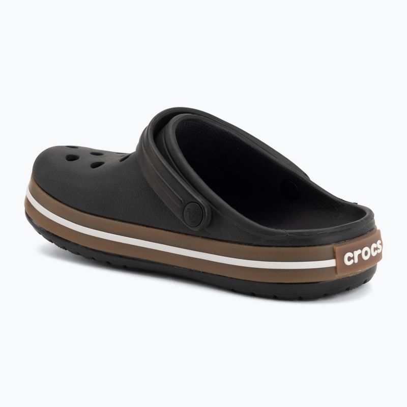 Vaikiškos šlepetės Crocs Crocband Gum black 4