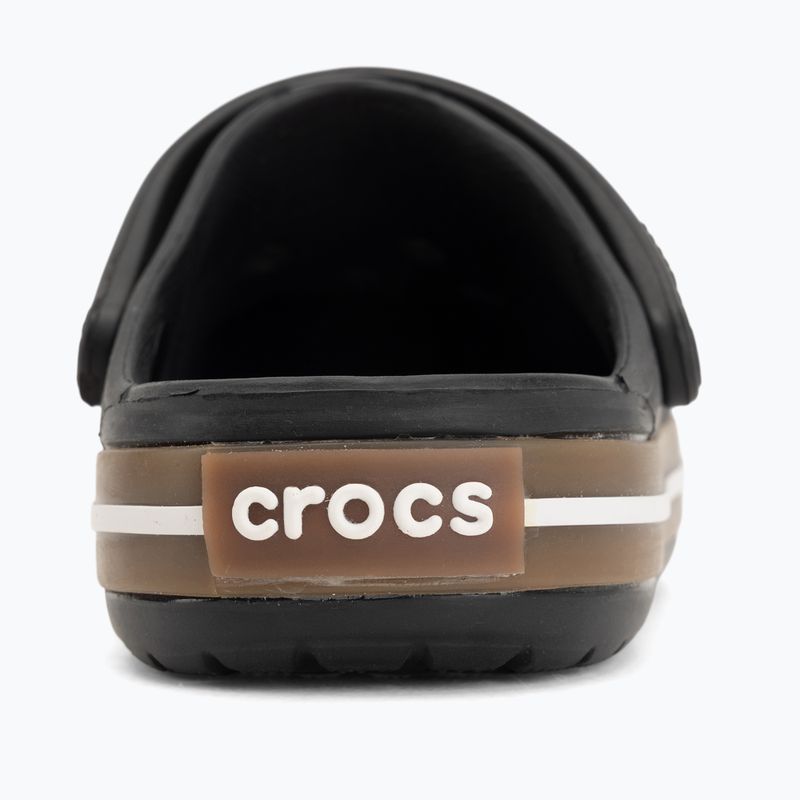 Vaikiškos šlepetės Crocs Crocband Gum black 7