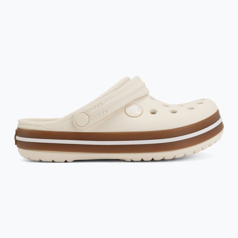 Vaikiškos šlepetės Crocs Crocband Gum summit white 3