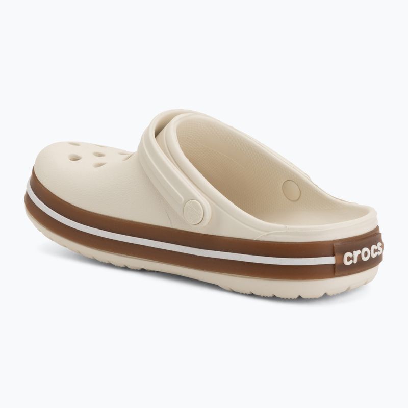 Vaikiškos šlepetės Crocs Crocband Gum summit white 4