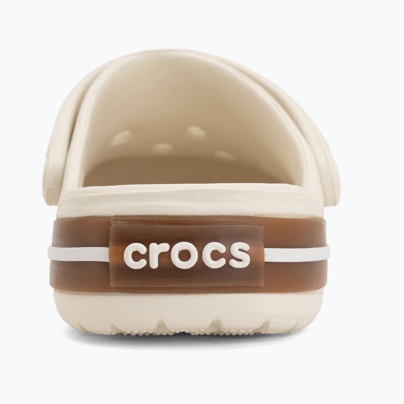 Vaikiškos šlepetės Crocs Crocband Gum summit white 7