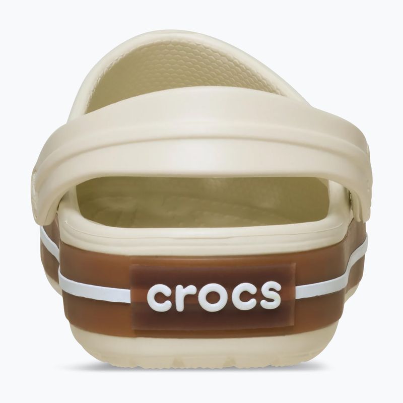 Vaikiškos šlepetės Crocs Crocband Gum summit white 3