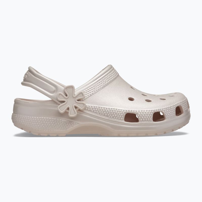 Vaikiškos šlepetės Crocs Classic Pearl Shine quartz 10