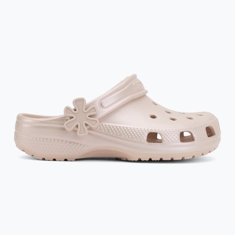 Vaikiškos šlepetės Crocs Classic Pearl Shine quartz 3