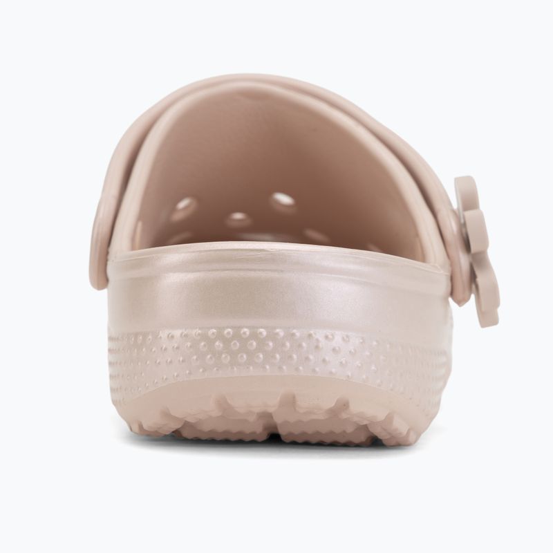 Vaikiškos šlepetės Crocs Classic Pearl Shine quartz 7