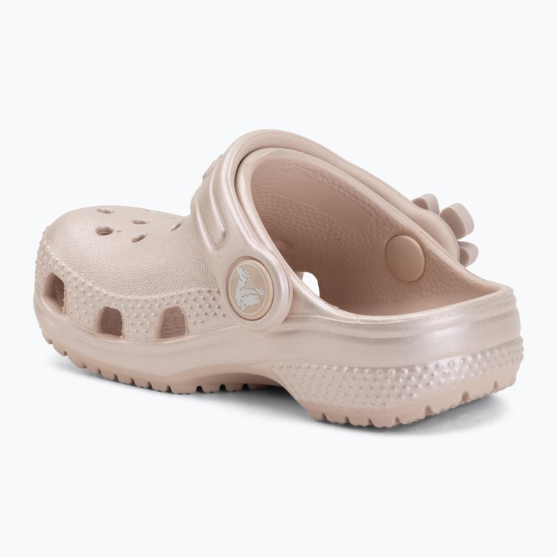 Vaikiškos šlepetės Crocs Classic Pearl Shine 212815 quartz 4