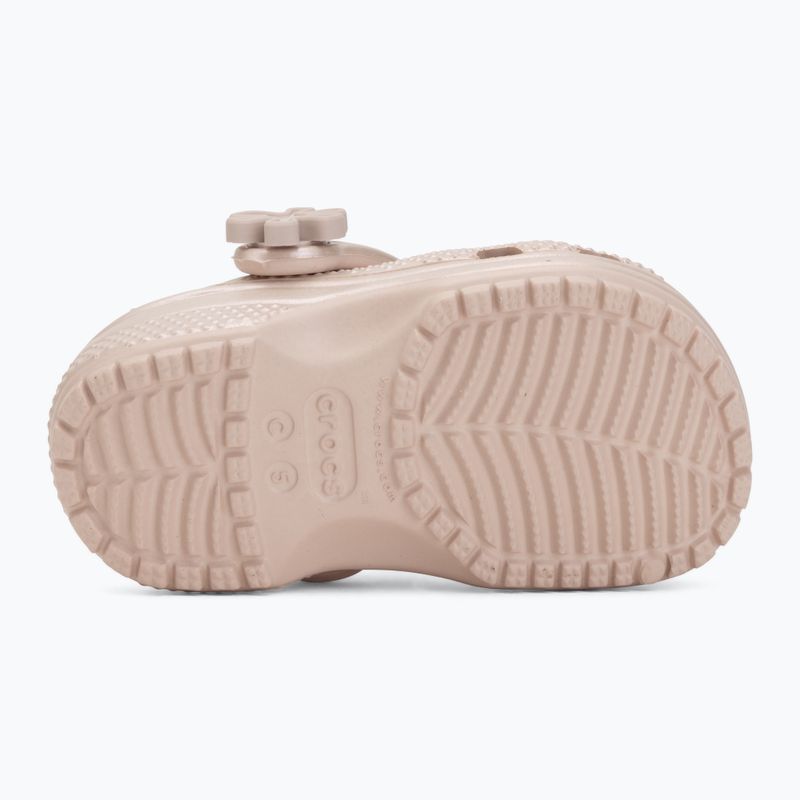 Vaikiškos šlepetės Crocs Classic Pearl Shine 212815 quartz 5