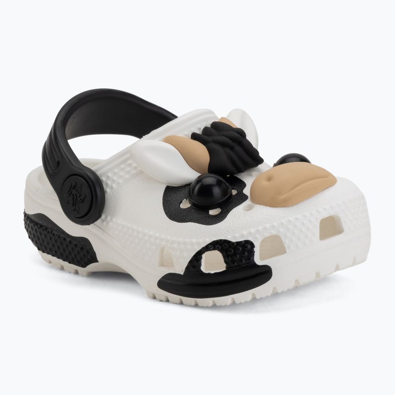 Vaikiškos šlepetės Crocs Classic I Am Cow Glow 2