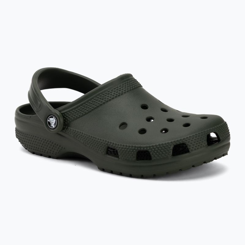 Šlepetės Crocs Classic army green 2
