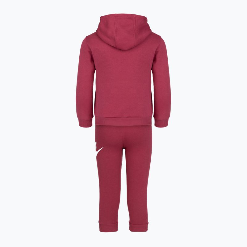Vaikiškas sportinis kostiumas Nike Club Fleece sweet beet 2