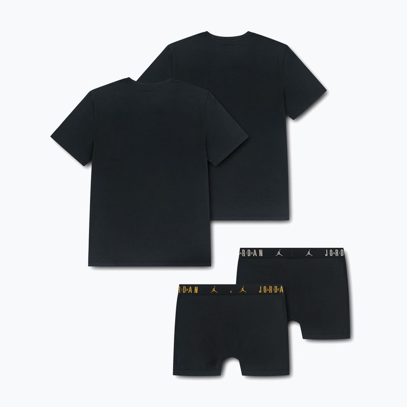 2 komplety piżamy męskiej  Nike Jordan JHM Basic Set black 2