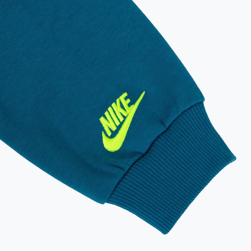 Vaikiškas sportinis kostiumas Nike Sportswear Get With Me Lightweight Fleece green abyss 7
