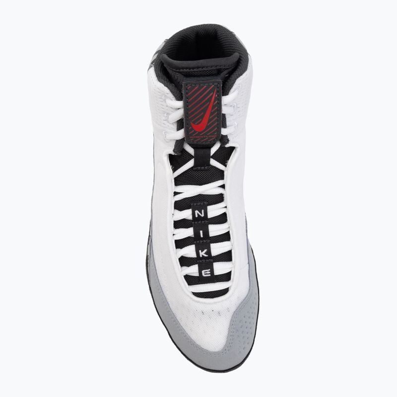 Imtynių bateliai Nike Inflict 4 SE white/university red/wolf grey/anthracite 5