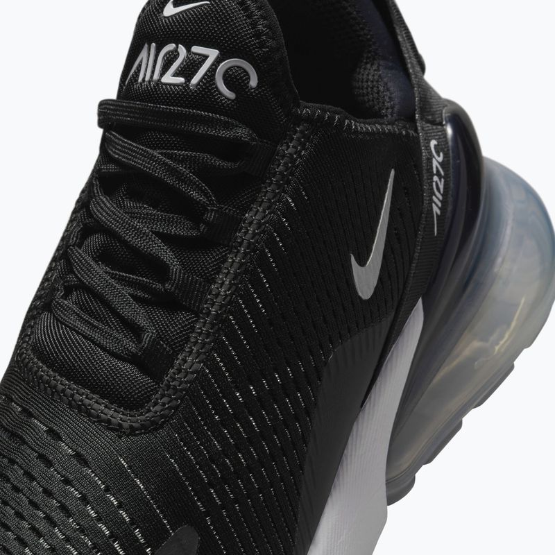 Moteriški batai Nike Air Max 270 black/white/metallic silver 8