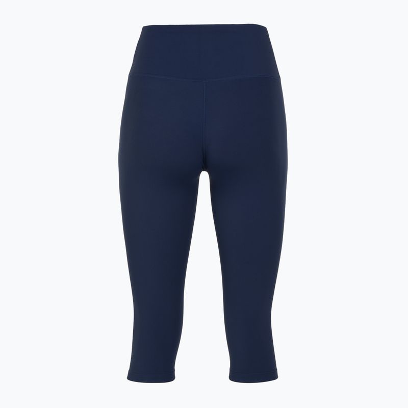 Moteriškos tamprės Nike One High Waisted Capri midnight navy/white 9