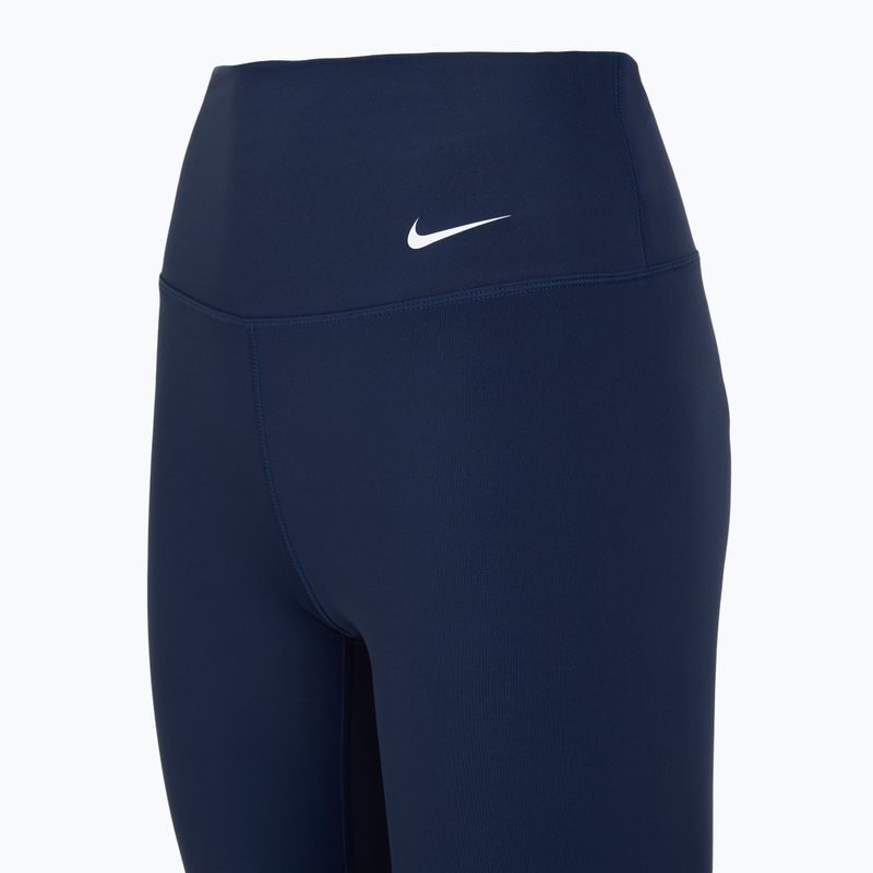 Moteriškos tamprės Nike One High Waisted Capri midnight navy/white 10