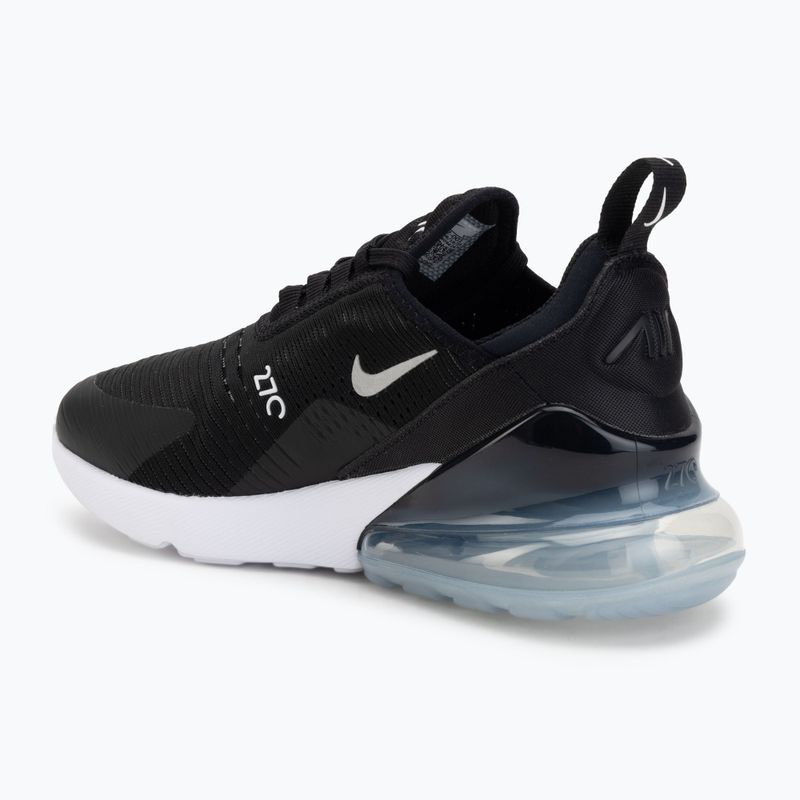 Moteriški batai Nike Air Max 270 black/white/metallic silver 3