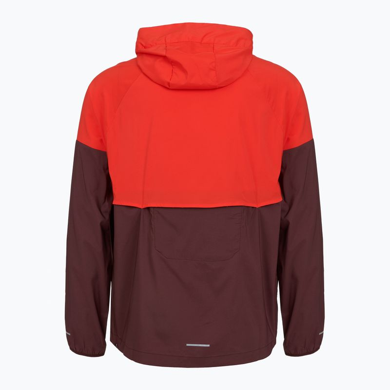 Nike Impossibly Light Windrunner vyriška bėgimo striukė light crimson/burundy crush 9