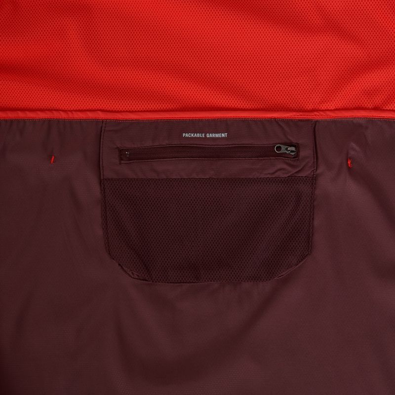 Nike Impossibly Light Windrunner vyriška bėgimo striukė light crimson/burundy crush 12