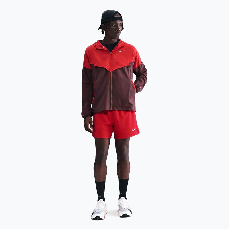 Nike Impossibly Light Windrunner vyriška bėgimo striukė light crimson/burundy crush 2