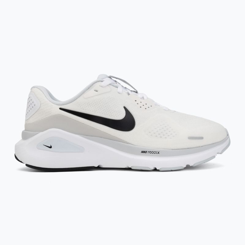 Moteriški bėgimo batai Nike Structure 26 white/pure platinum/black 2