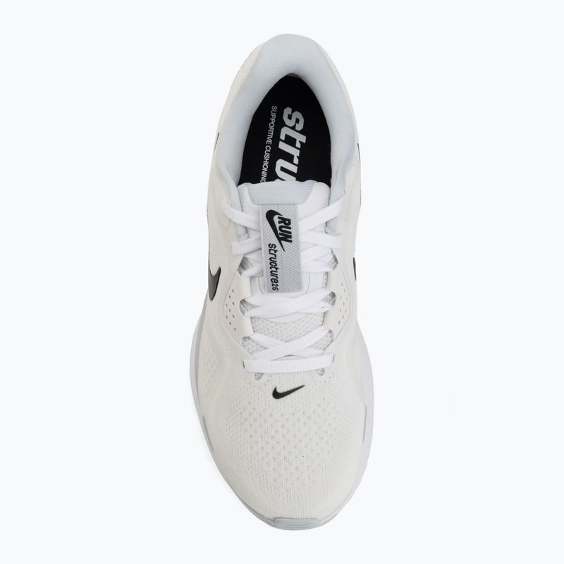 Moteriški bėgimo batai Nike Structure 26 white/pure platinum/black 5