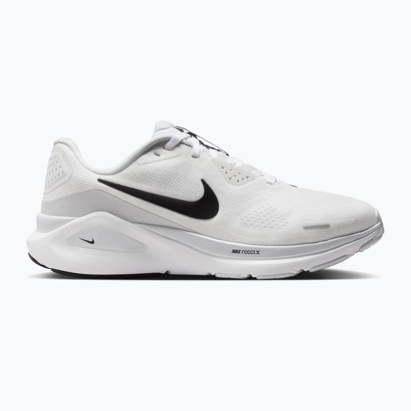 Moteriški bėgimo batai Nike Structure 26 white/pure platinum/black 8