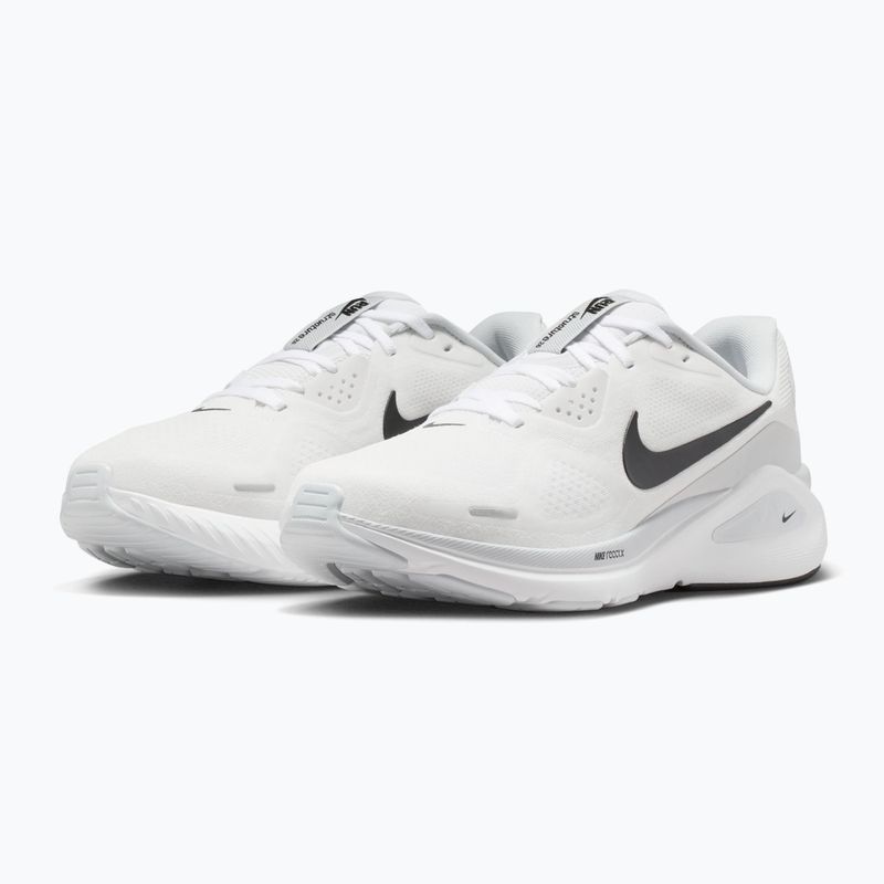 Moteriški bėgimo batai Nike Structure 26 white/pure platinum/black 10