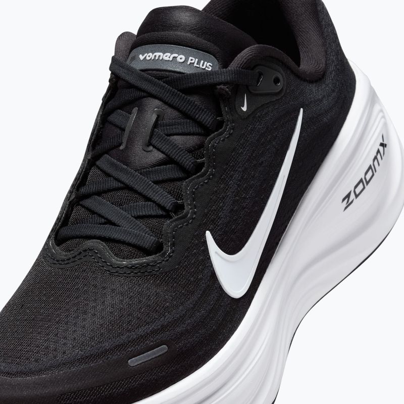 Moteriški bėgimo bateliai Nike Vomero Plus black/cool grey/metallic dark grey/white 16