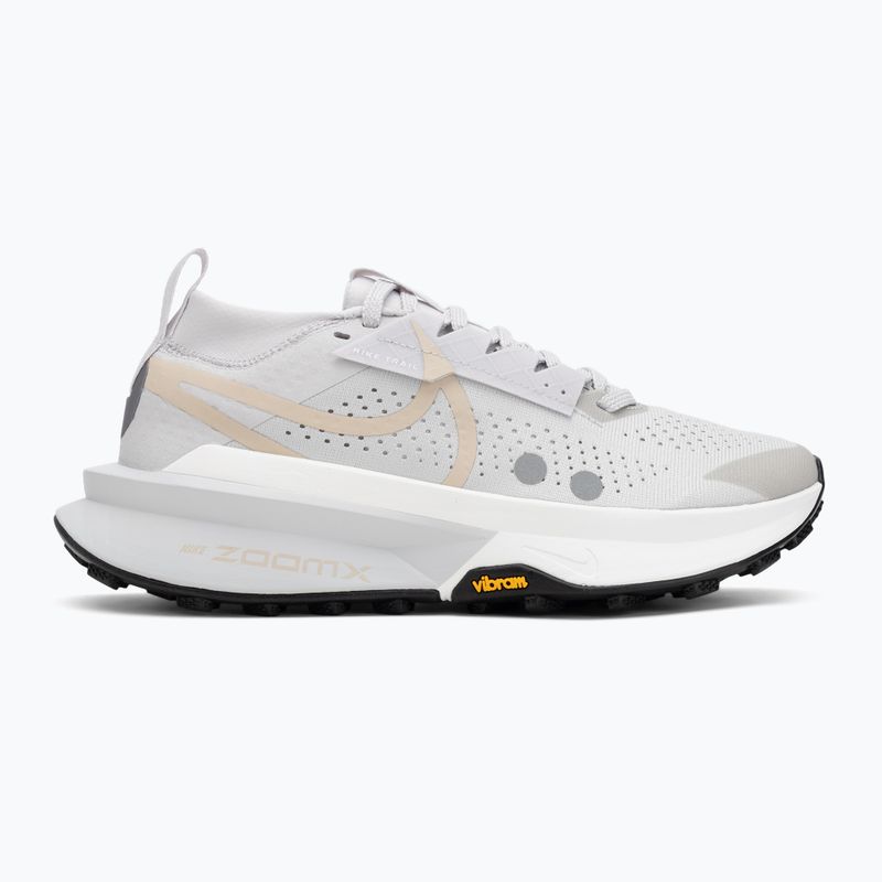 Nike Zegama 2 moterų bėgimo bateliai vast grey/sanddrift/summit white/black 2