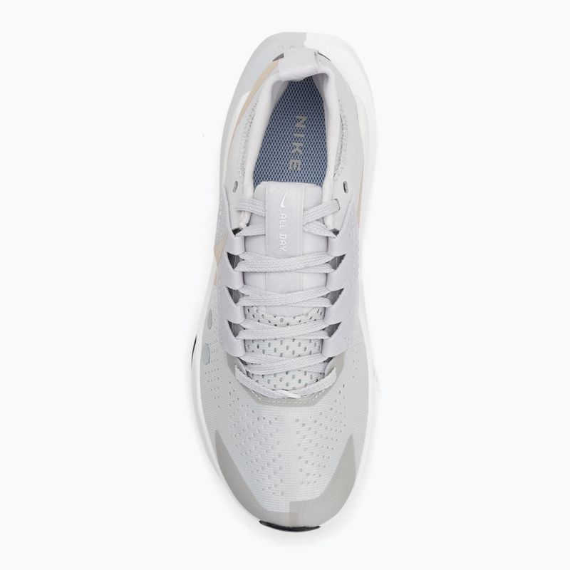 Nike Zegama 2 moterų bėgimo bateliai vast grey/sanddrift/summit white/black 5
