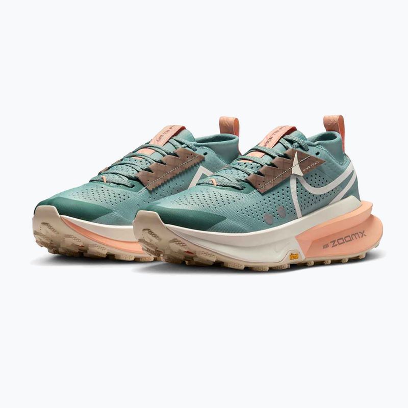 Nike Zegama 2 moterų bėgimo bateliai cannon/soft pearl/orange chalk 3