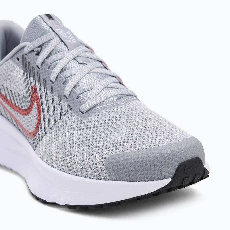 Vyriški bėgimo batai Nike Run Defy wolf grey / bright crimson / black / white 7