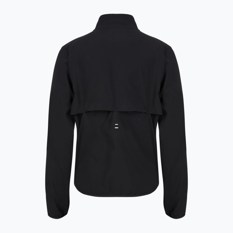 Nike Tempo Swoosh Run moteriška bėgimo striukė juoda/balta 6