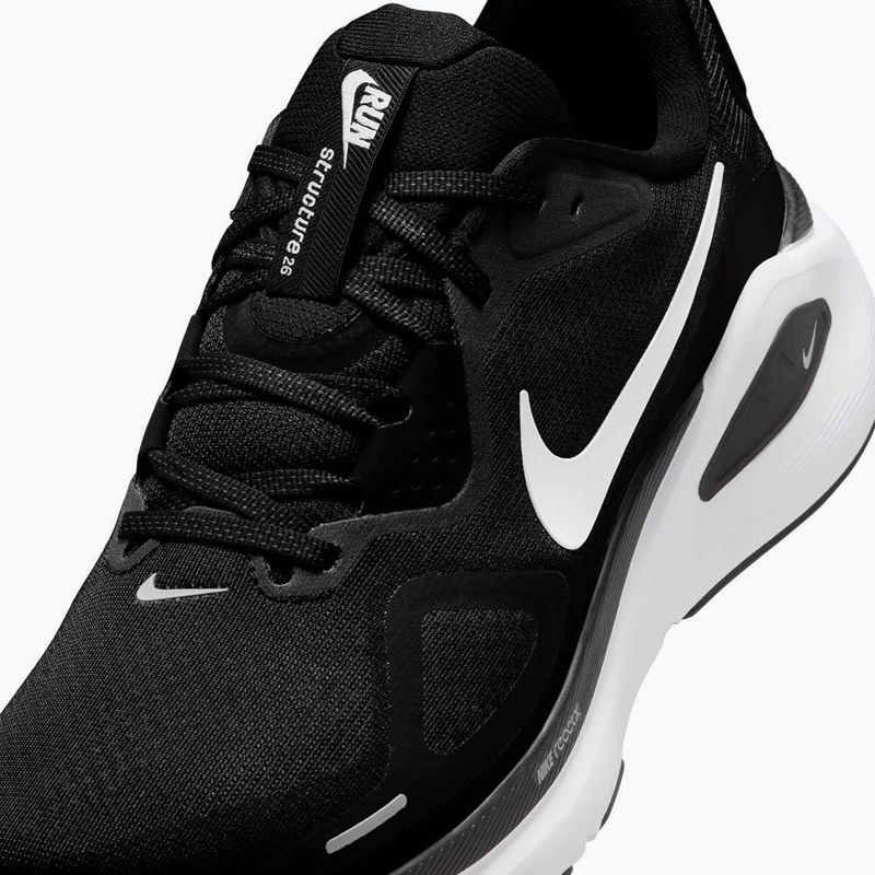 Vyriški bėgimo batai Nike Structure 26 black/cool grey/metallic silver/white 8