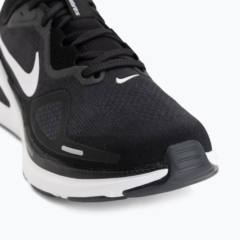Vyriški bėgimo batai Nike Structure 26 Wide juoda/wolf grey/metalinė sidabrinė/balta 7