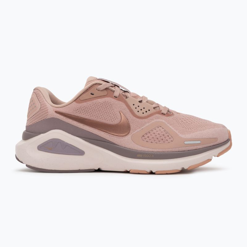Moteriški bėgimo bateliai Nike Structure 26 Particle Pink/Taupe Grey/Silt Red/Metallic Rose Gold 2