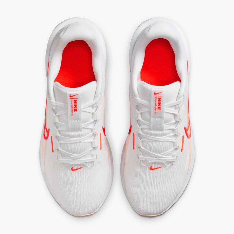 Moteriški bėgimo batai Nike Downshifter 13 astronomy white / bright crimson / washed coral 14