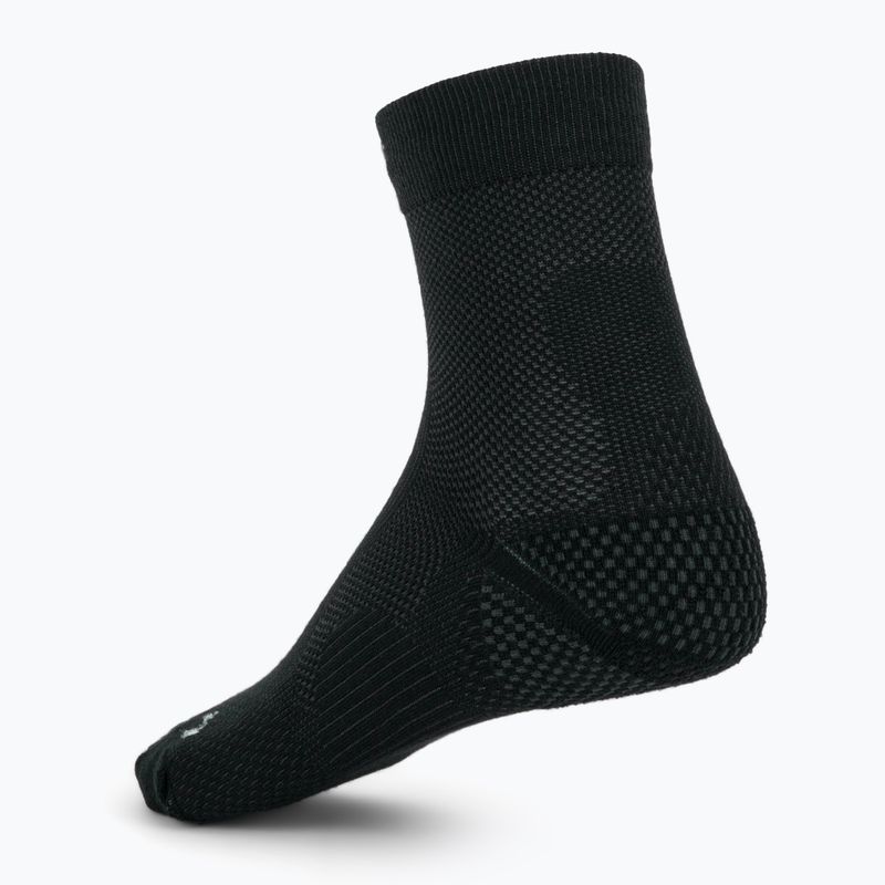 Kojinės Nike Running Lightweight Micro Crew black/pure platinum/smoke grey 2