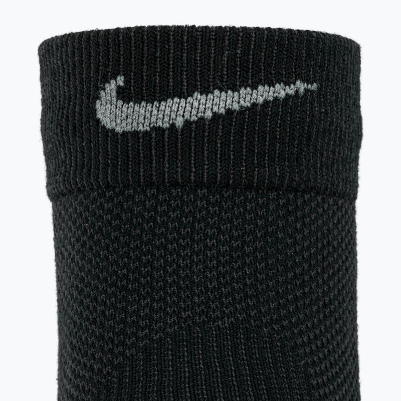 Kojinės Nike Running Lightweight Micro Crew black/pure platinum/smoke grey 3