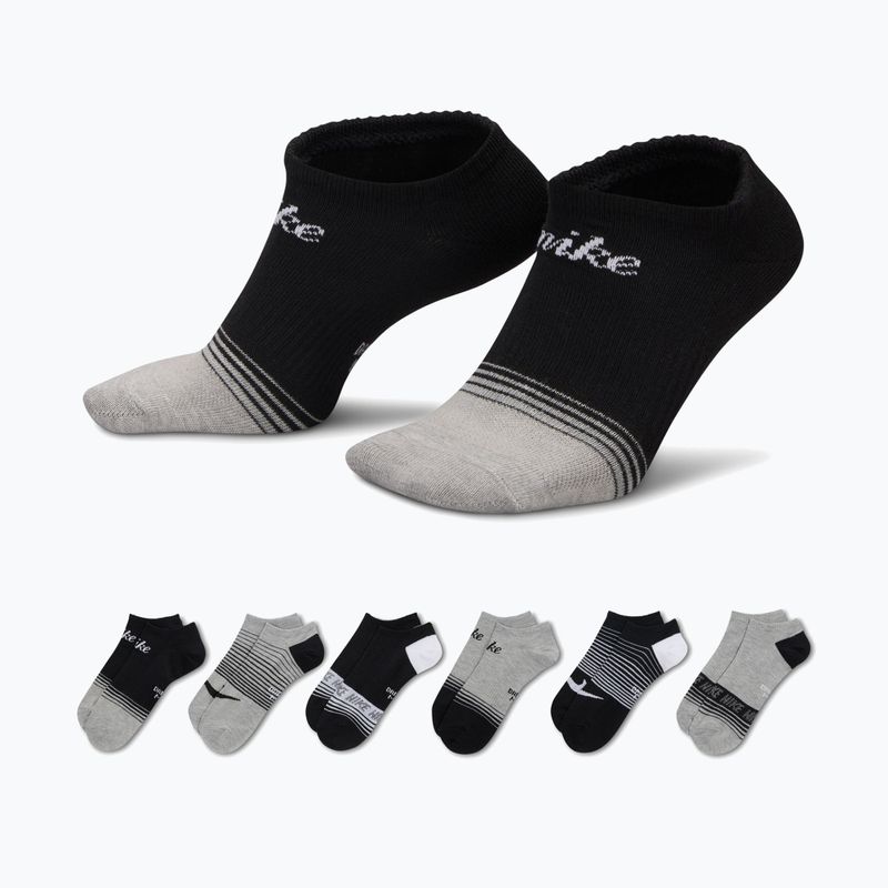 Moteriškos kojinės Nike Everyday Lightweight No Show 6 poros multicolor/900 3